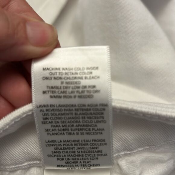 STS blue white distressed Emma Ankle skinny jeans Size 27 EUC - Picture 11 of 11